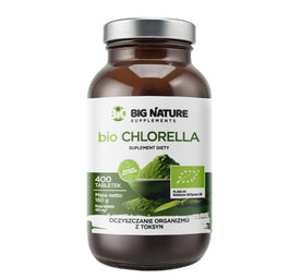 Big Nature Bio Chlorella suplement diety 400 tabletek