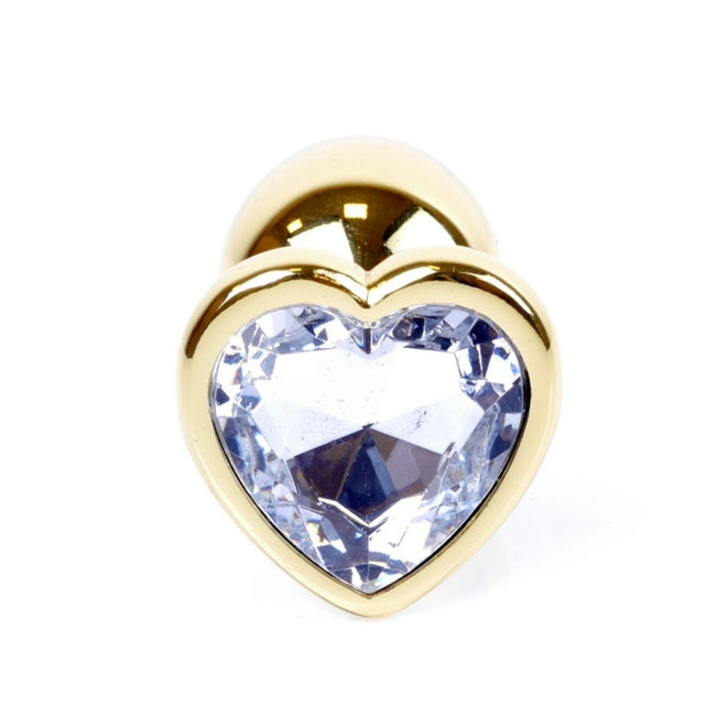 MyLove Butt Plug Collection Jewellery Heart metalowy korek analny Gold Heart
