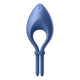 Satisfyer Bullseye wibrujący pierścień na penisa Blue