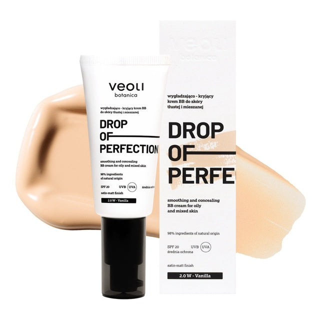 Veoli Botanica Drop Of Perfection wygładzająco-kryjący krem BB do skóry tłustej i mieszanej