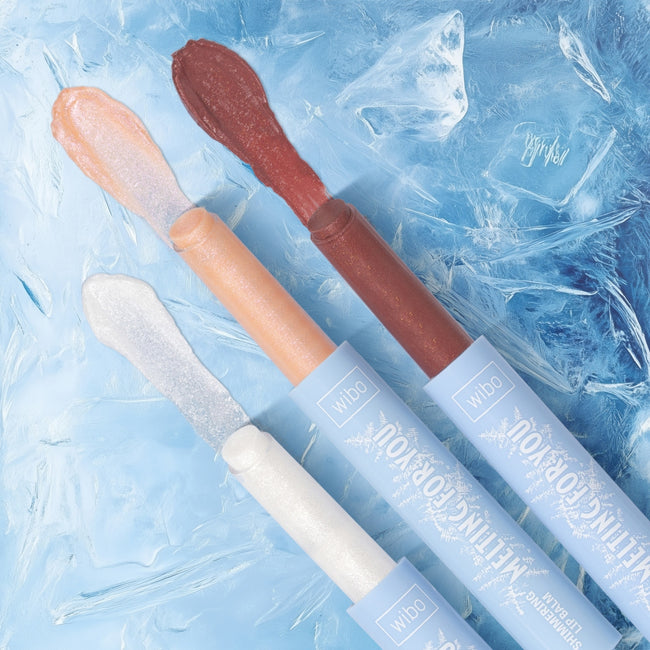 Wibo Melting For You Shimmering Lip Balm brokatowy balsam do ust z efektem chłodzącym
