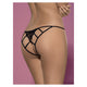 Obsessive Miamor Crotchless Panties figi otwarte Black L/XL