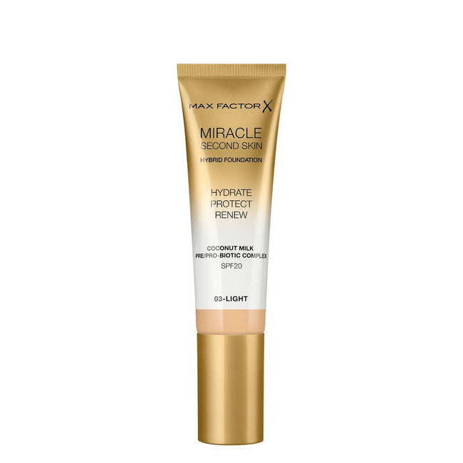 Max Factor Miracle Second Skin Hybrid Foundation podkład nawilżający z filtrem