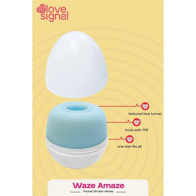 Dream Toys Love Signal Waze Amaze kieszonkowy masturbator