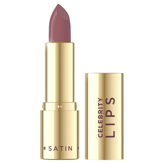 Eveline Cosmetics Celebrity Lips Satin kremowa pomadka o satynowym wykończeniu