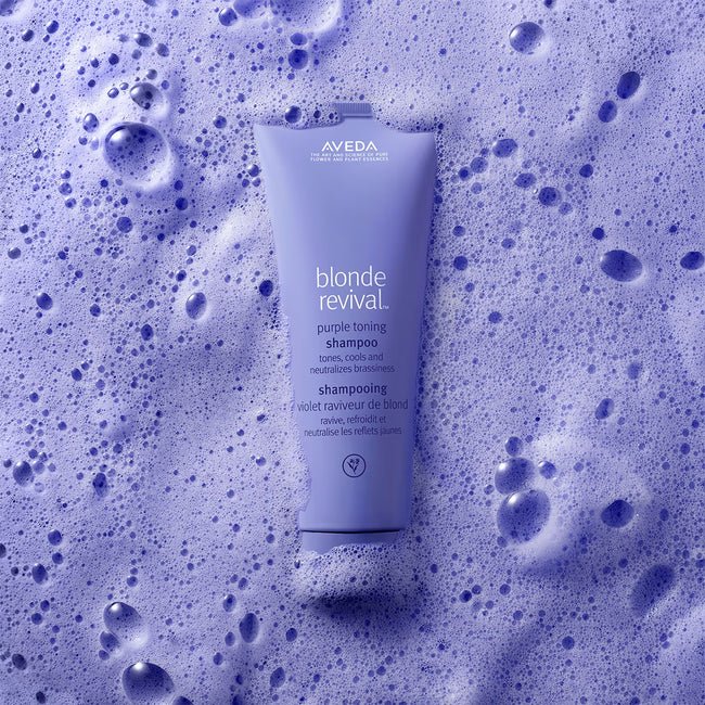 Aveda Blonde Revival Purple Toning Shampoo fioletowy szampon tonujący do włosów blond 200ml