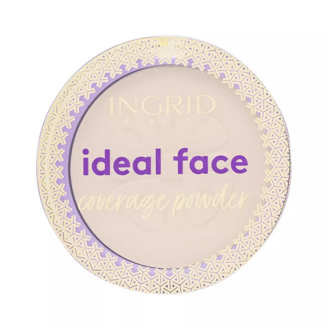 Ingrid Ideal Face puder prasowany z kwasem hialuronowym
