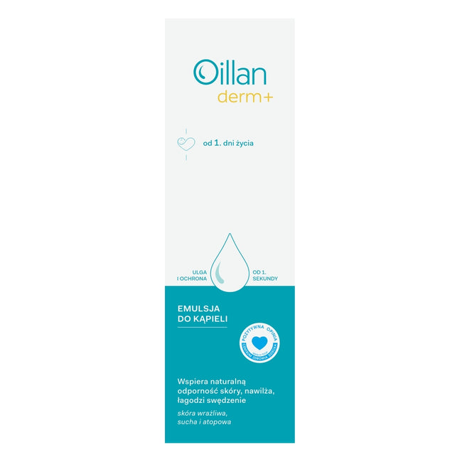 Oillan Derm+ emulsja do kąpieli 400ml
