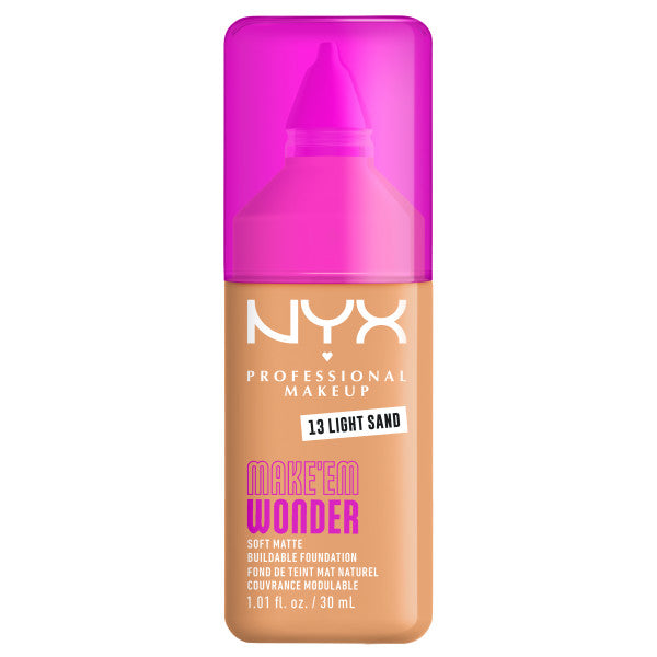 NYX Professional MakeUp Make'Em Wonder podkład do twarzy z długotrwałym kryciem 30ml