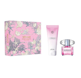 Versace Bright Crystal zestaw woda toaletowa spray 90ml + balsam do ciała 150ml