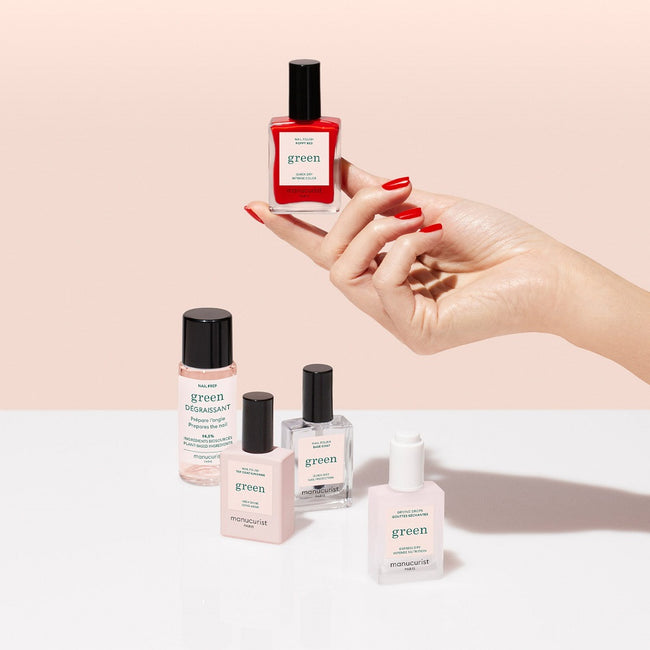 Manucurist Green™ Manicure System zestaw upominkowy do manicure Poppy Red