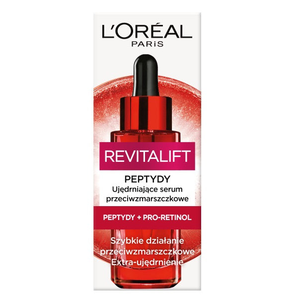 L'Oreal Paris Revitalift ujędrniające serum przeciwzmarszczkowe z pro-retinolem i peptydami 30ml