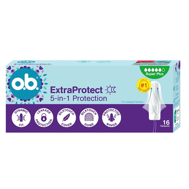 O.B. ExtraProtect Super Plus tampony 16szt.