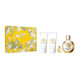 Versace Eros Pour Femme zestaw woda perfumowana spray 100ml + żel pod prysznic 100ml + balsam do ciała 100ml + miniatura wody perfumowanej 5ml