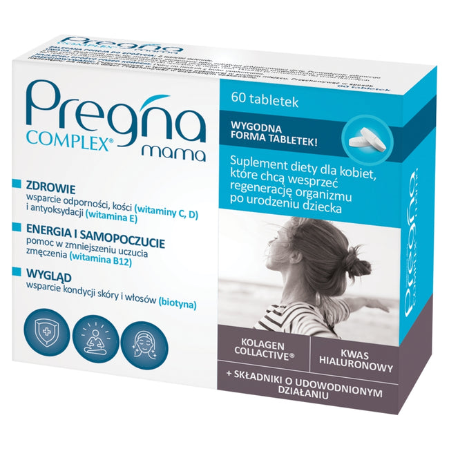 Pregna Complex Mama suplement diety dla kobiet 60 tabletek