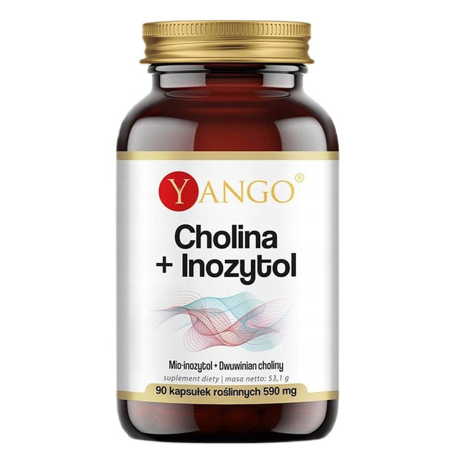 Yango Cholina + Inozytol suplement diety 90 kapsułek