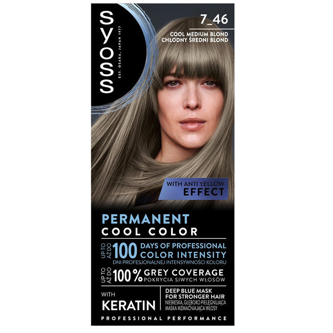 Syoss Permanent Cool Color farba do włosów