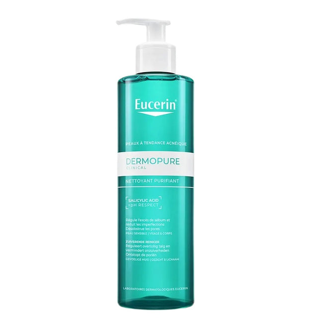 Eucerin DermoPure żel oczyszczający do twarzy z niedoskonałościami 400ml