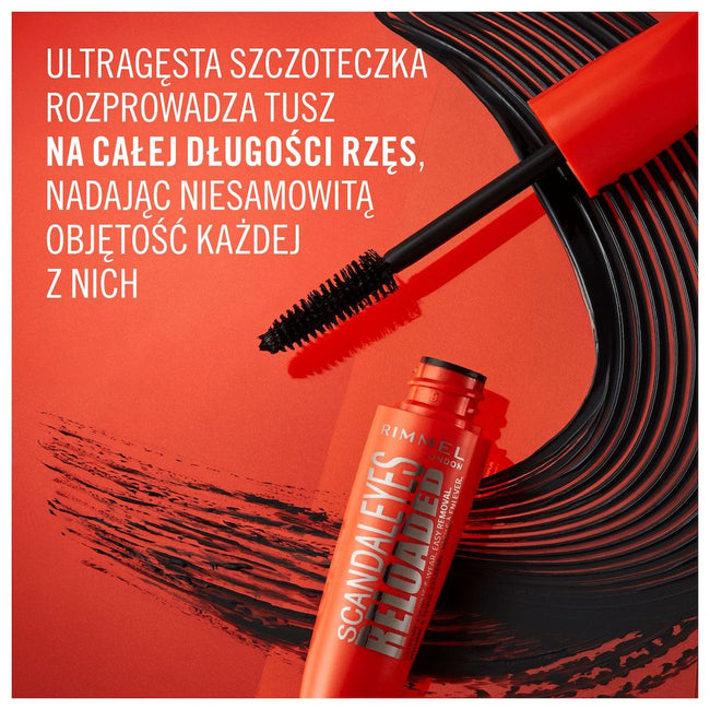 Rimmel Scandal Eyes Reloaded Mascara pogrubiający tusz do rzęs
