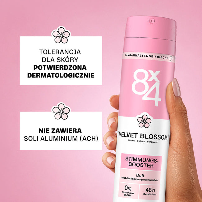 8x4 Velvet Blossom dezodorant w sprayu 150ml