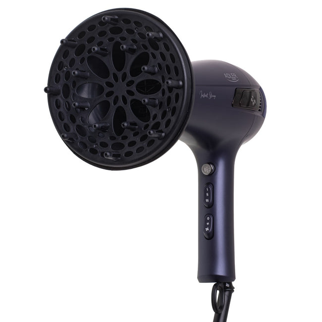 Adler Suszarka do włosów ze zwijanym przewodem + dyfuzor 2400W AD 2273 Fioletowa