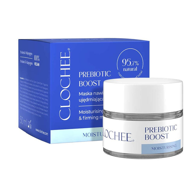 Clochee Prebiotic Boost maska nawilżająco-ujędrniająca 50ml