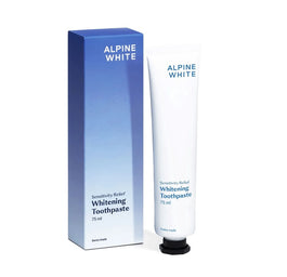 Alpine White Whitening Toothpaste Sensitivity Relief wybielająca pasta do zębów łagodząca nadwrażliwość 75ml