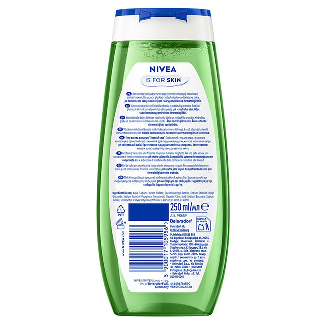 Nivea Starlight Garden odświeżający żel pod prysznic 250ml