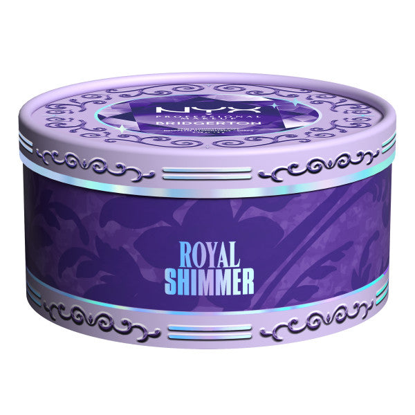 NYX Professional MakeUp Bridgerton Royal Shimmer puszek do ciała z brokatem