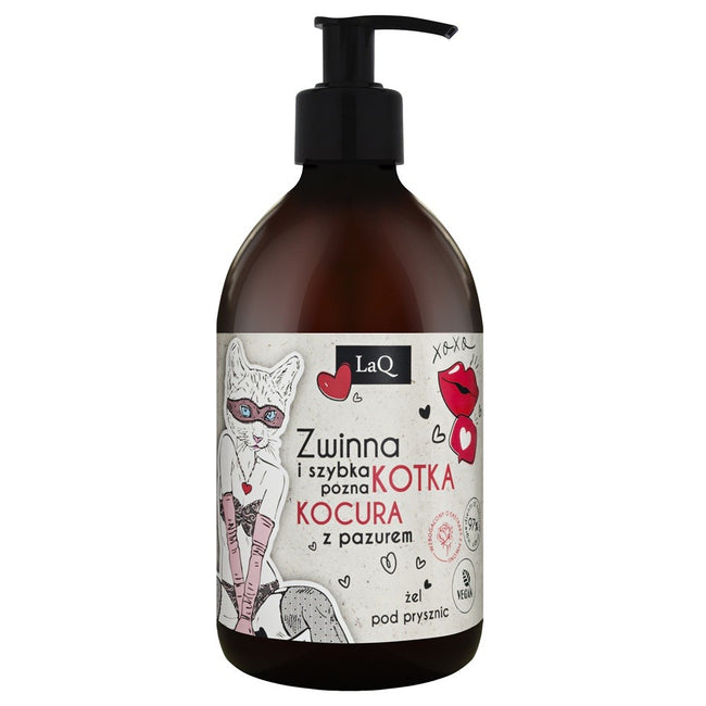 LaQ Kocica Piwonia żel pod prysznic 500ml