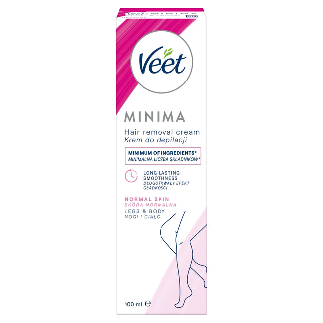 Veet Minima krem do depilacji ciała skóra normalna 100ml