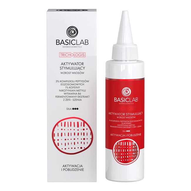 BasicLab Trichologis aktywator stymulujący wzrost włosów 150ml