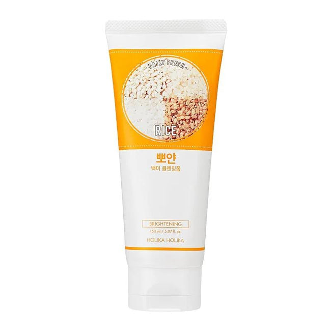 HOLIKA HOLIKA Daily Fresh Rice pianka oczyszczająca z ekstraktem z ryżu 150ml