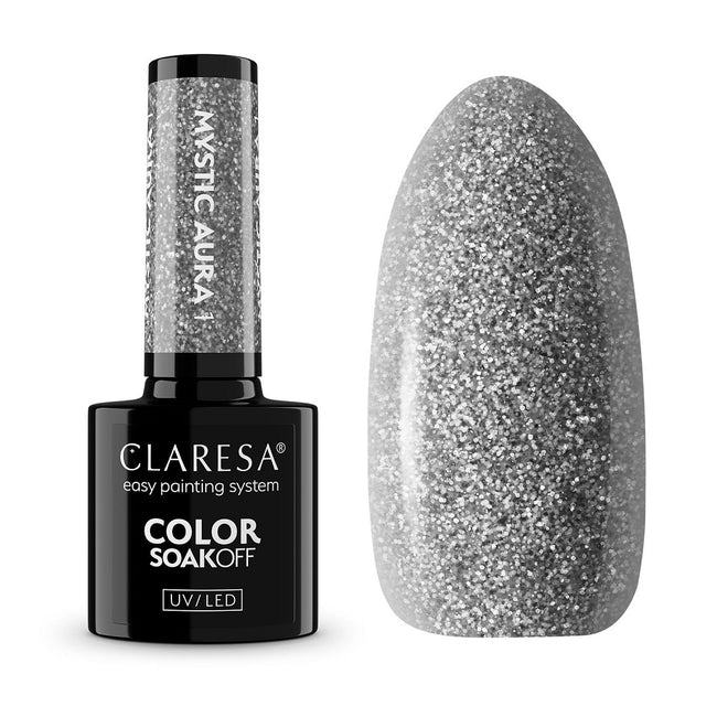 Claresa Color Soak Off UV/LED Mystic Aura lakier hybrydowy