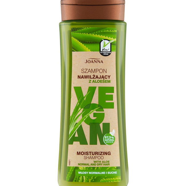 Joanna Vegan szampon nawilżający z aloesem 300ml
