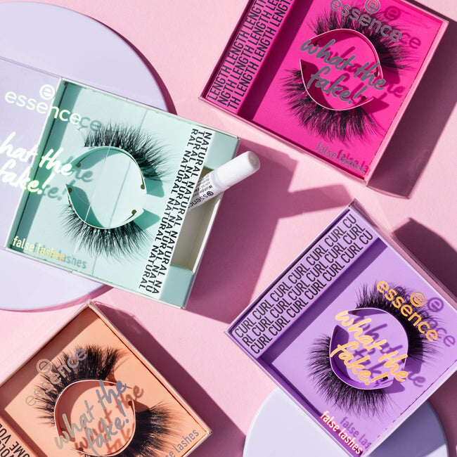 Essence What The Fake! False Lashes sztuczne do rzęsy z klejem do rzęs 20szt
