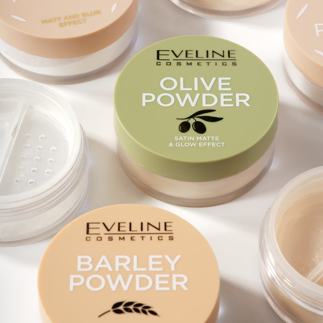 Eveline Cosmetics Barley Powder puder sypki z mączką jęczmienną