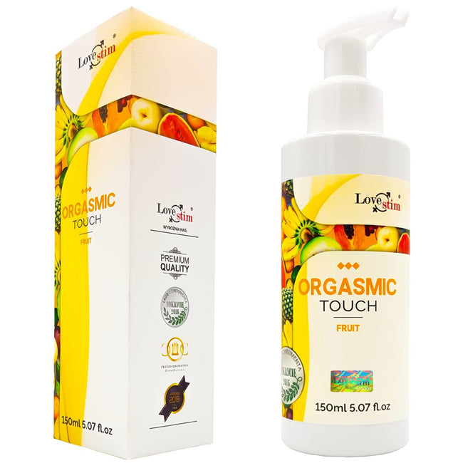 Love Stim Orgasmic Touch aromatyzowany olejek intymny Fruit 150ml