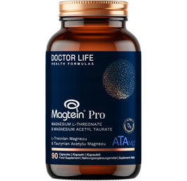 Doctor Life Magtein Pro L-Treonian Magnezu + witamina C suplement diety 90 kapsułek