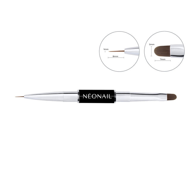 NeoNail Pędzelek do zdobień Duo Tip