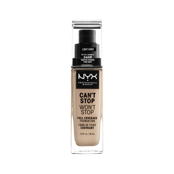 NYX Professional MakeUp Can't Stop Won't Stop kryjący podkład w płynie