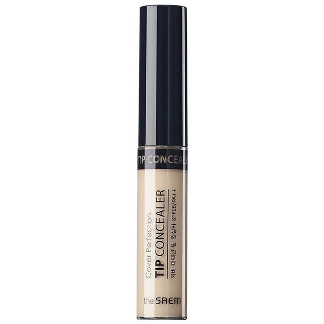 The SAEM Cover Perfection Tip Concealer nawilżający korektor pod oczy SPF28/PA++