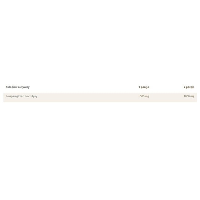 Yango L-asparaginian L-ornityny suplement diety w proszku 50g
