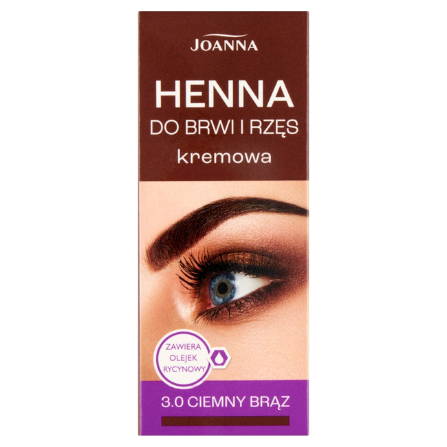 Joanna Henna do brwi i rzęs kremowa