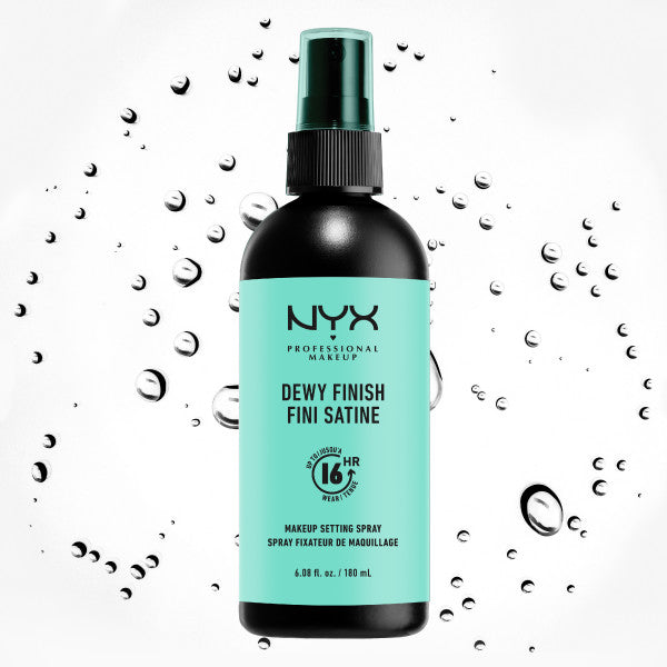 NYX Professional MakeUp Make Up Setting Spray utrwalacz do makijażu Dewy Finish 180ml