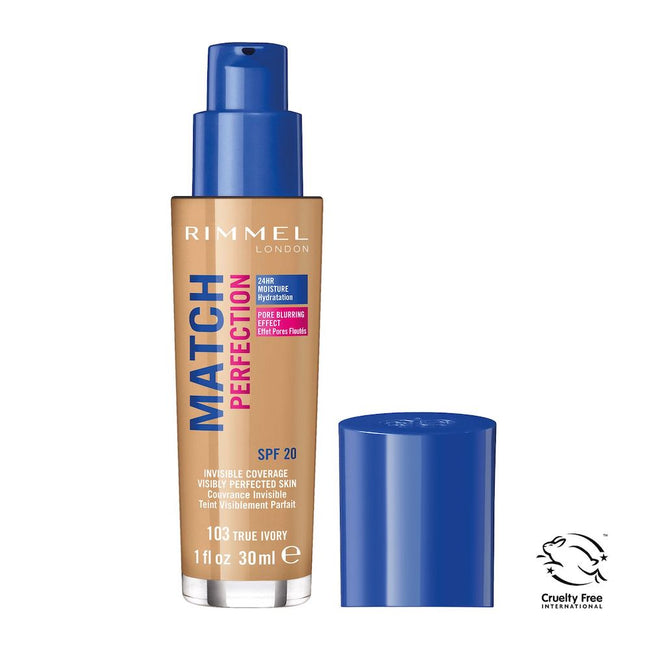 Rimmel Match Perfection Foundation podkład dopasowujący się do cery  SPF