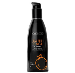 Wicked Water Based Intimate Lubricant lubrykant na bazie wody Sweet Peach 60ml