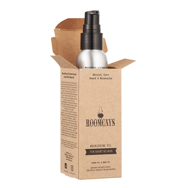 ROOMCAYS Odżywczy olejek do pielęgnacji krótkiej brody 30ml