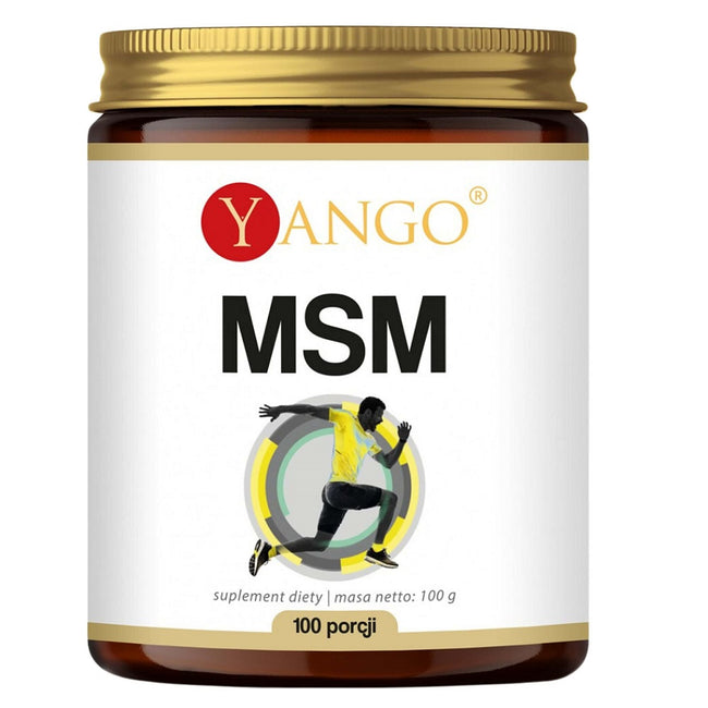 Yango MSM siarka organiczna suplement diety w proszku 100g