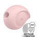 Satisfyer Sugar Rush masażer łechtaczki Pink